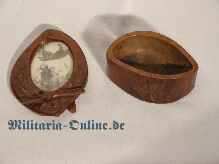 Propeller Aschenbecher & Rahmen