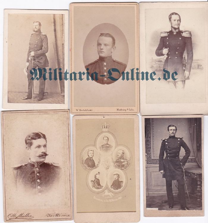 Preussen 6 CDV 1870-80
