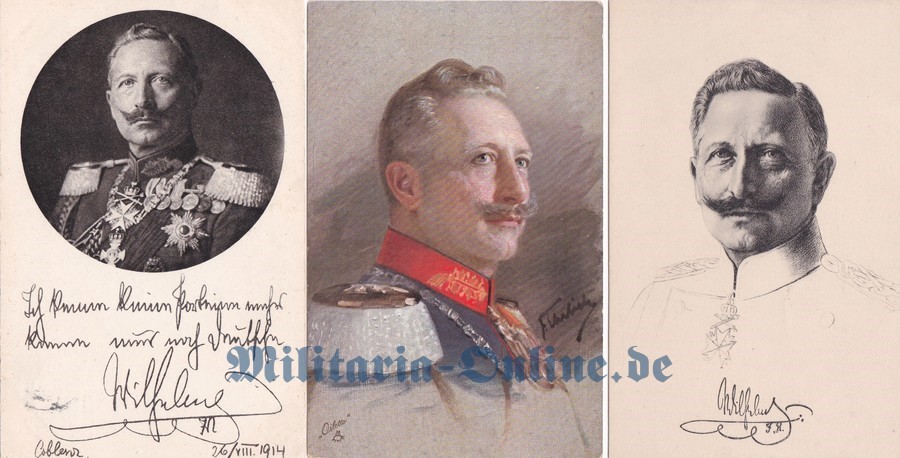 Preussen 3 Postkarten